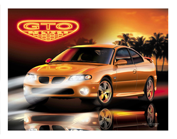 2004 Black GTO 5.7L No Scoop